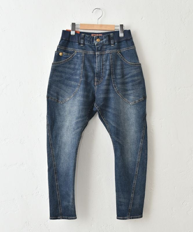 RNA｜ロークロッチキャンパー モンキーパンツ [[R4347-ｲﾝﾃﾞｨｺﾞ]][C]