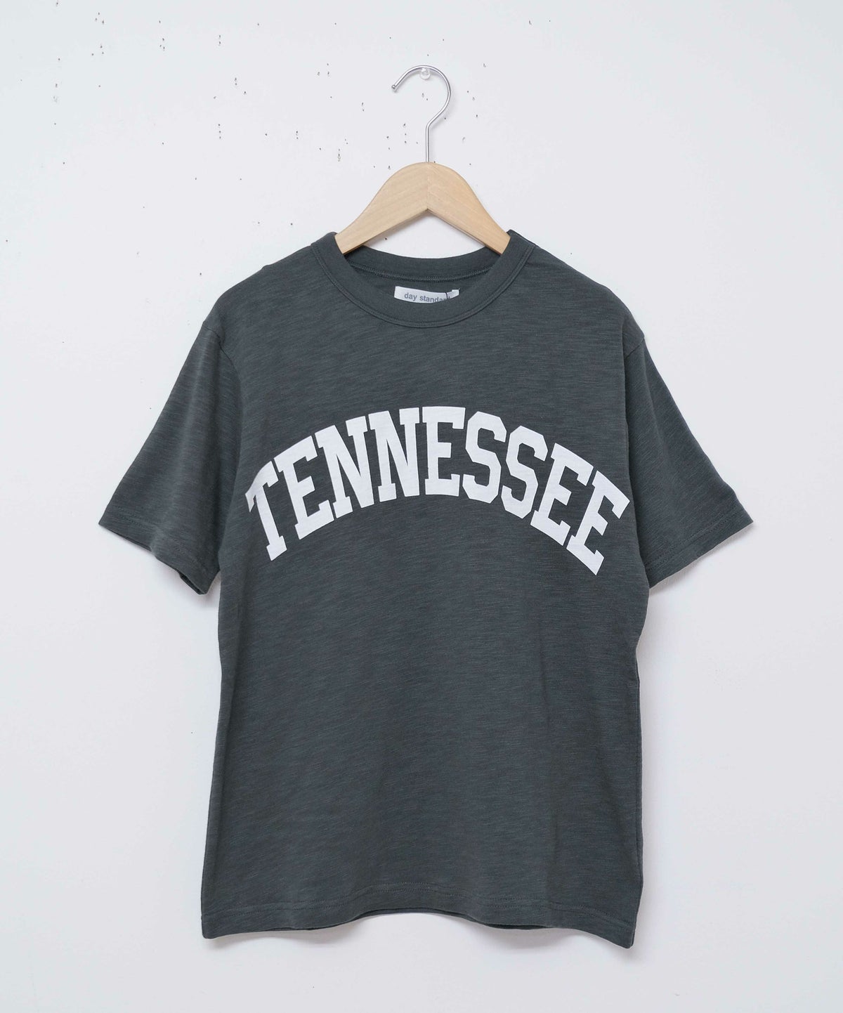 day standard｜スラブ天竺カレッジロゴTシャツ [[M0225211]][D]