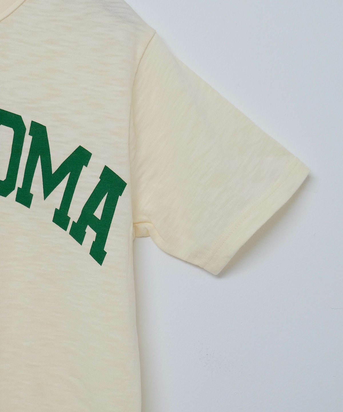 day standard｜スラブ天竺カレッジロゴTシャツ [[M0225211]][D]