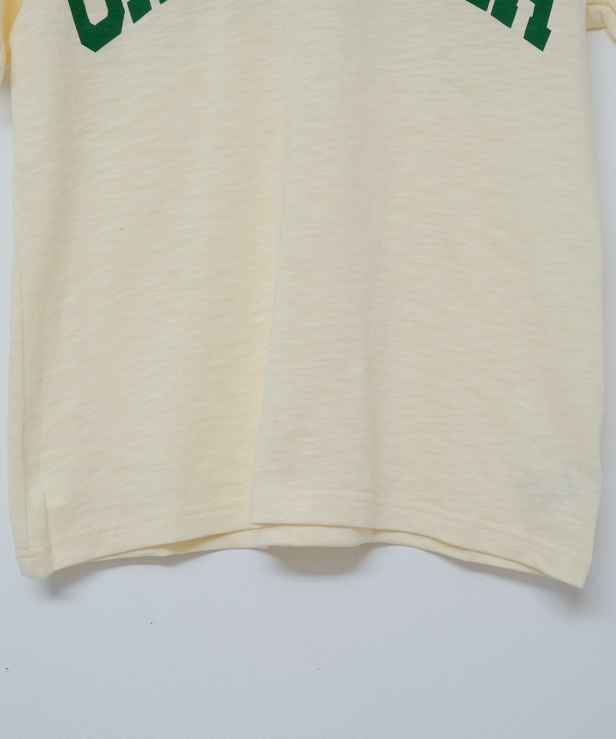 day standard｜スラブ天竺カレッジロゴTシャツ [[M0225211]][D]