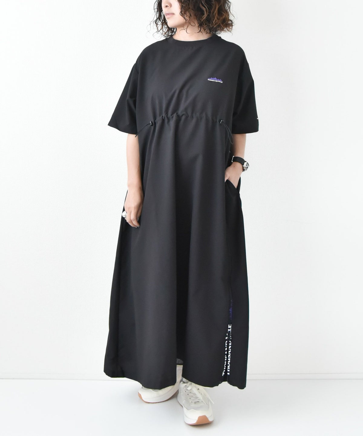 THOUSAND MILE｜ 半袖ドローコードワンピース [[TM251HA00782]][D]