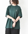 FUN｜OJISAN＆DOG刺繍Teeシャツ[[F-25020521]][D]