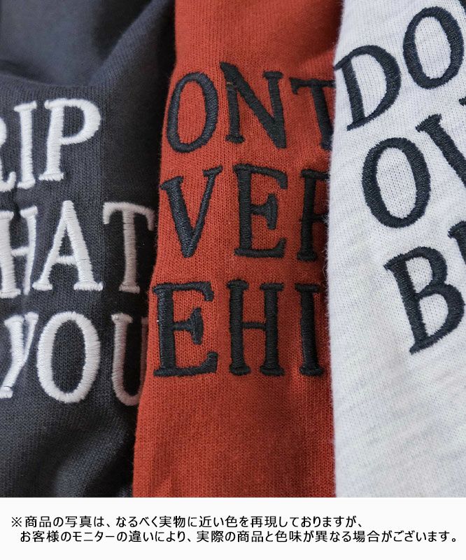 day standard｜ランダムロゴドルマンカットソー [[K52093-28]][D]