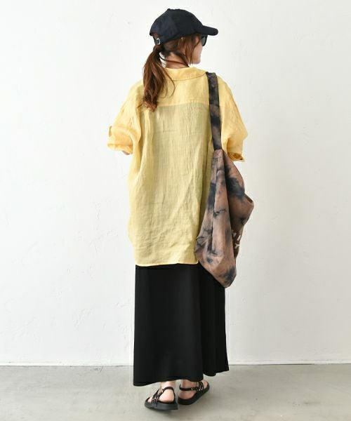 HUMS｜肩タックフレアワンピース [[RNK-2571]][C]