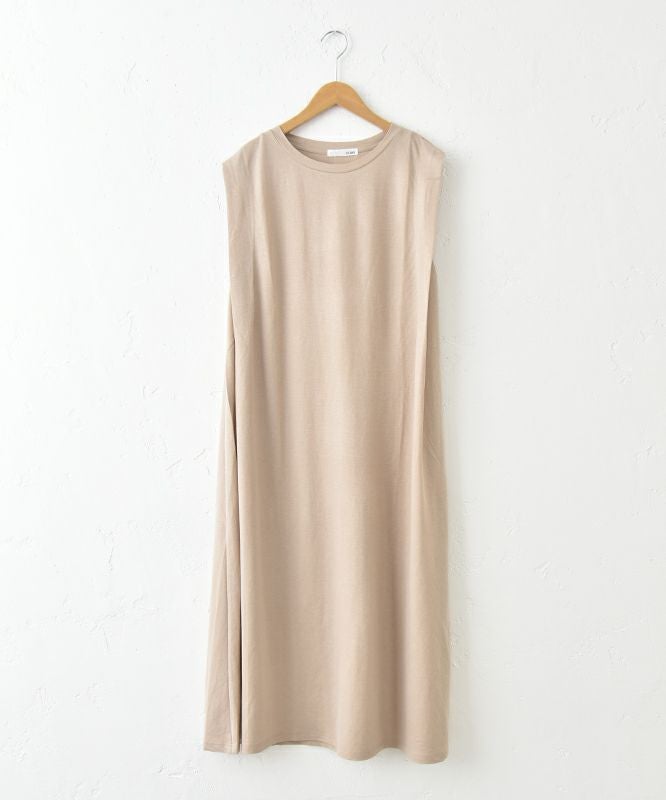  HUMS｜肩タックフレアワンピース [[RNK-2571]][C]