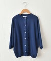 hagumu｜7分袖ドルマンスリーブリネンカーデ [[ha-CD-27]][C]