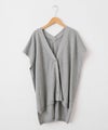08Mab｜リネンコットンフレンチスリーブカーデ [[CF-525RT151]][C]