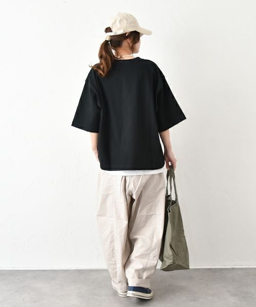 her.｜5分袖カットソー [[131186H]][C]