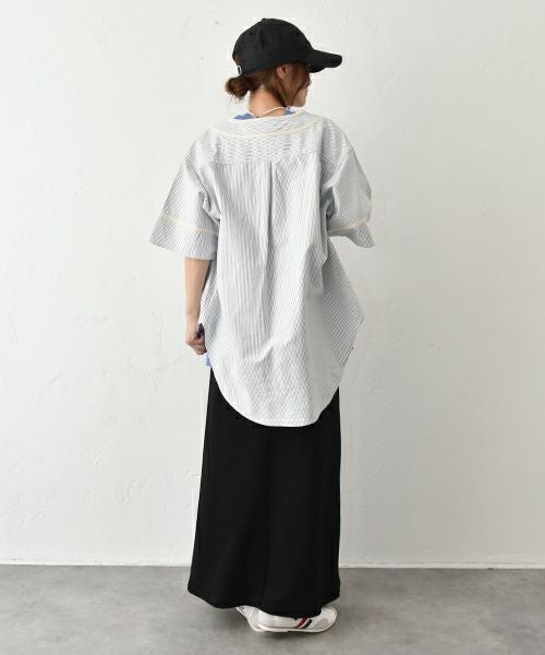 Gives a sense of fullment｜ベースボールシャツ [[652024]][C]