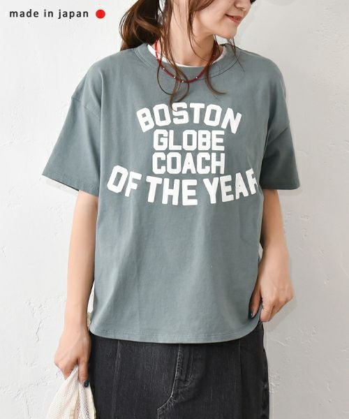 and quarter｜ルーズラウンドヘムプリントTee [[MA-300105]][C]