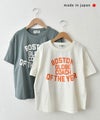 and quarter｜ルーズラウンドヘムプリントTee [[MA-300105]][C]