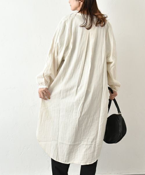 NARU｜ダブルガーゼ ロングシャツカーデ [[665812]][C]