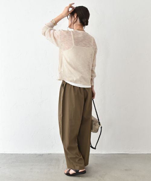 HUMS｜スラブプルオーバー [[720252]][C]