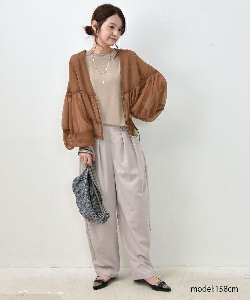 HUMS｜シアーギャザーブルゾン [[RNK-2575]][C]