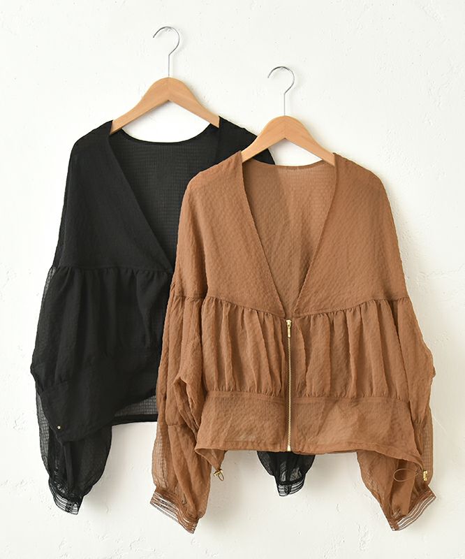 HUMS｜シアーギャザーブルゾン [[RNK-2575]][C]