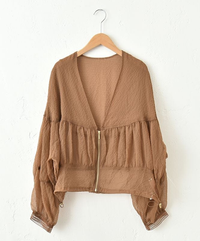 HUMS｜シアーギャザーブルゾン [[RNK-2575]][C]