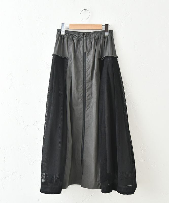 HUMS｜サイドメッシュワークスカート [[RNK-2576]][C]