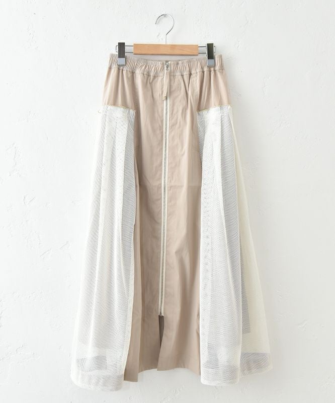 HUMS｜サイドメッシュワークスカート [[RNK-2576]][C]