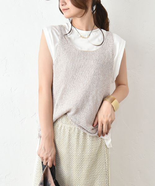 HUMS｜ニットタンク [[WDQ7002]][C]