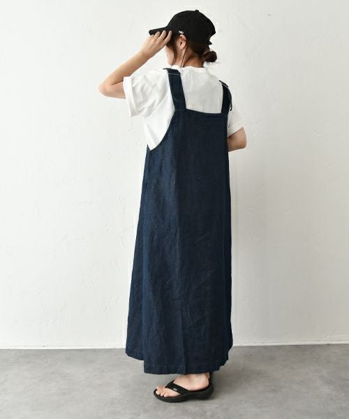 Our.｜デニムジャンバースカート [[131312H]][C]