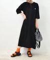 IN THE MARKET｜5分袖カットワンピース [[C-2391]][C]