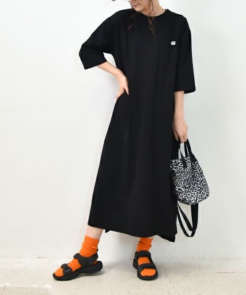 IN THE MARKET｜5分袖カットワンピース [[C-2391]][C]