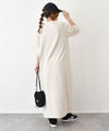IN THE MARKET｜5分袖カットワンピース [[C-2391]][C]