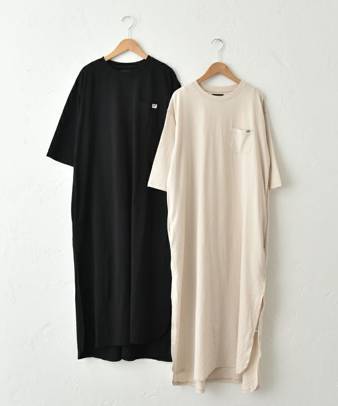  IN THE MARKET｜5分袖カットワンピース [[C-2391]][C]