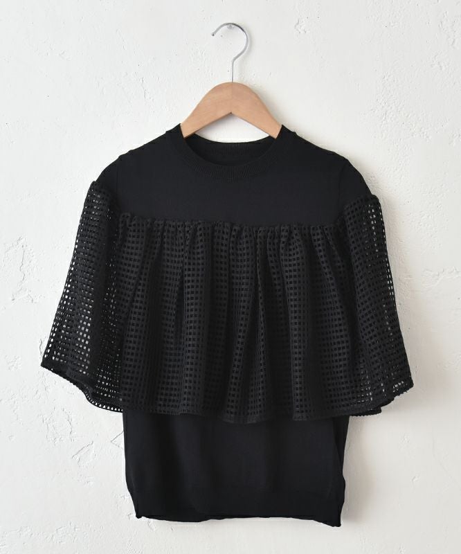 HUMS｜ケープ風ニット [[MT-0459]][C]