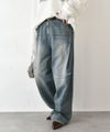 HUMS｜ダメージデニムパンツ [[C-5072]][C]