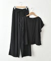  HUMS｜ワイドパンツセットアップ [[350252]][C]