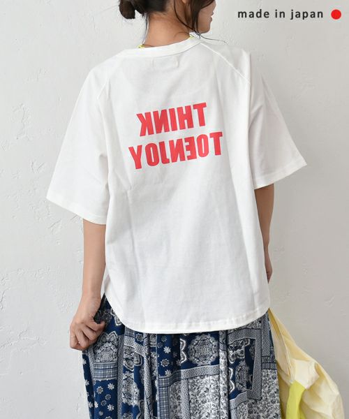 and quarter｜バックプリントロゴTee [[131309F]][C]