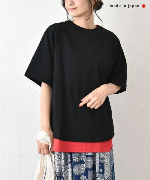 and quarter｜バックプリントロゴTee [[131309F]][C]