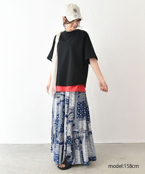 and quarter｜バックプリントロゴTee [[131309F]][C]