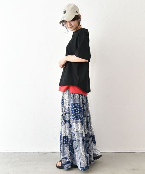 and quarter｜バックプリントロゴTee [[131309F]][C]