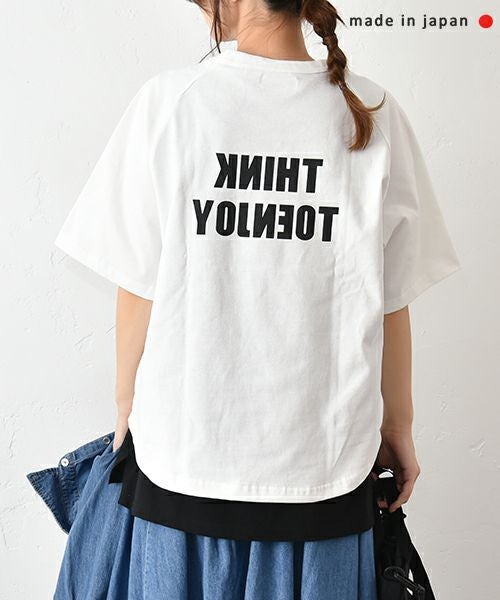 and quarter｜バックプリントロゴTee [[131309F]][C]