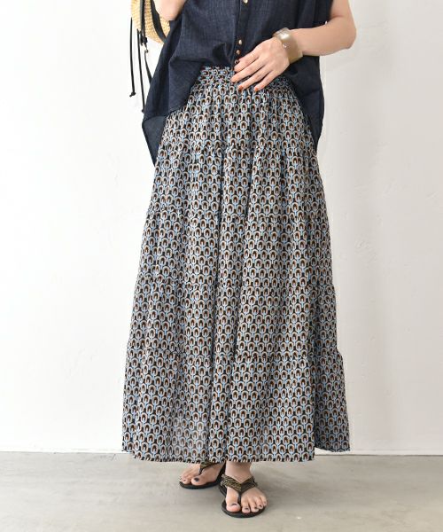 HUMS｜総柄スカート [[C-5090]][C]