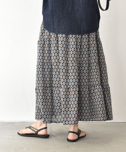 HUMS｜総柄スカート [[C-5090]][C]