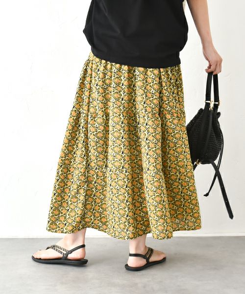 HUMS｜総柄スカート [[C-5090]][C]