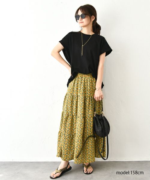 HUMS｜総柄スカート [[C-5090]][C]
