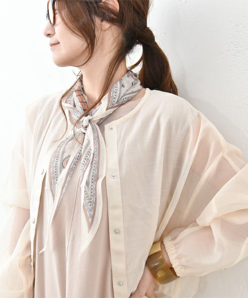 HUMS｜柄ストール [[Z250509]][C]