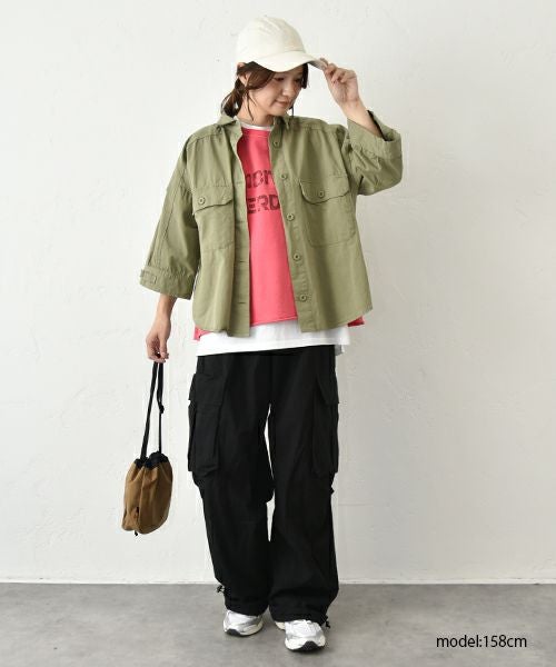 IN THE MARKET｜ロゴカットソー [[C-2416]][C]