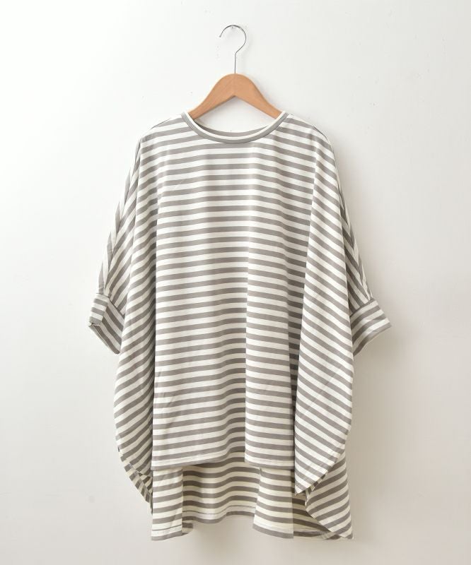 hagumu｜ボーダードルマンカットソー [[C-749]][C] | ma28 ONLINE STORE
