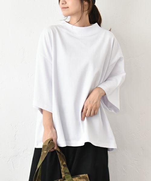 hagumu｜ハイネックカットソー [[C-750]][C]