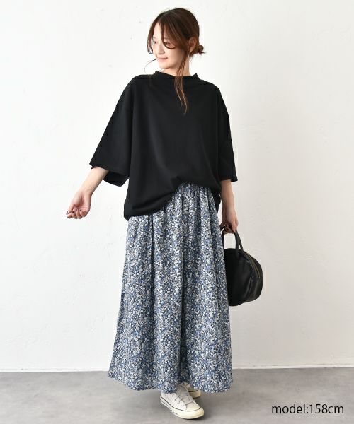 hagumu｜ハイネックカットソー [[C-750]][C]