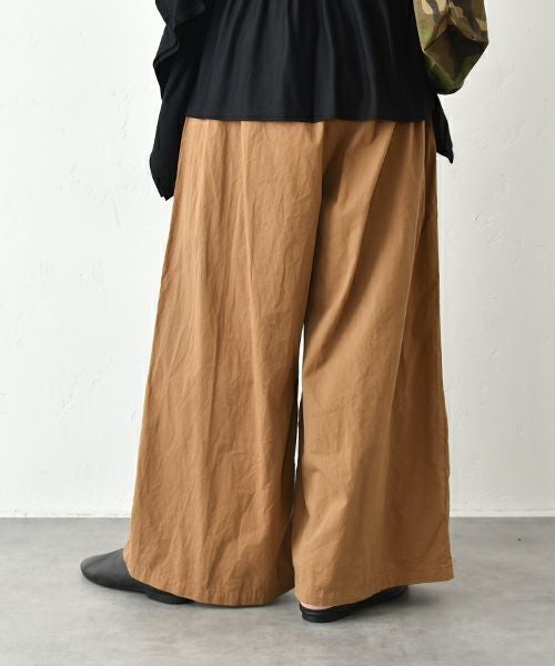 hagumu｜イージーワイドパンツ [[C-751]][C]