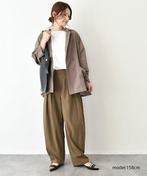 HUMS｜クルー5分袖カットソー [[C-5073]][C]