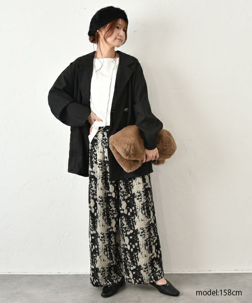 HUMS｜クルー5分袖カットソー [[C-5073]][C]