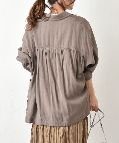 HUMS｜バックギャザージャケット [[HUM-069]][C]