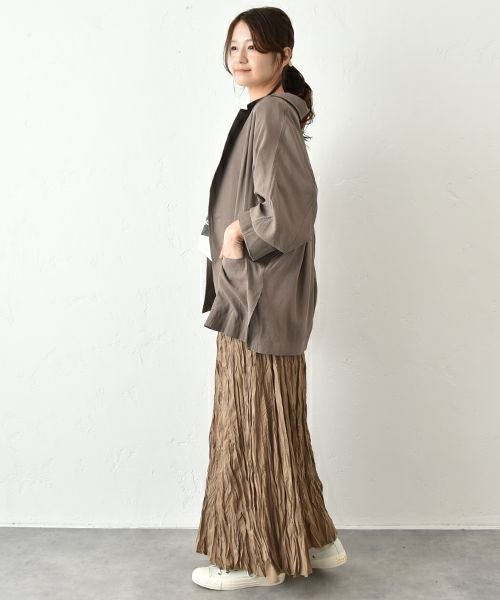 HUMS｜バックギャザージャケット [[HUM-069]][C]